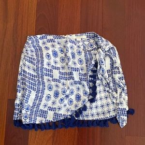 Forever 21 skirt with tie front